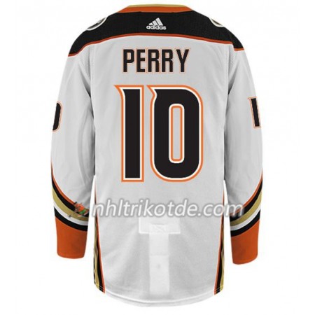 Anaheim Ducks Trikot COREY PERRY 10 Adidas Weiß Authentic - Herren
